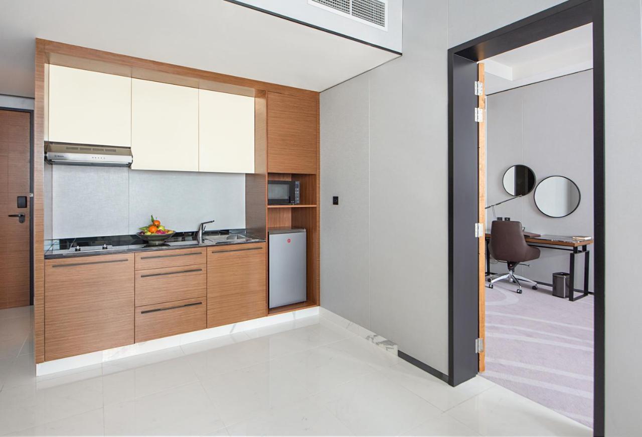 Asiana Grand Hotel Dubai Exterior photo A kitchenette in a hotel